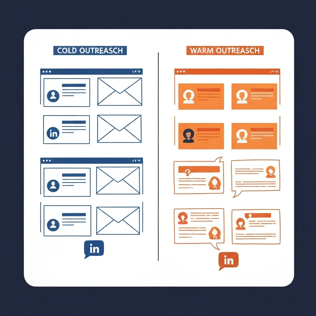 LinkedIn Cold vs Warm Outreach: Which Strategy Works Best?