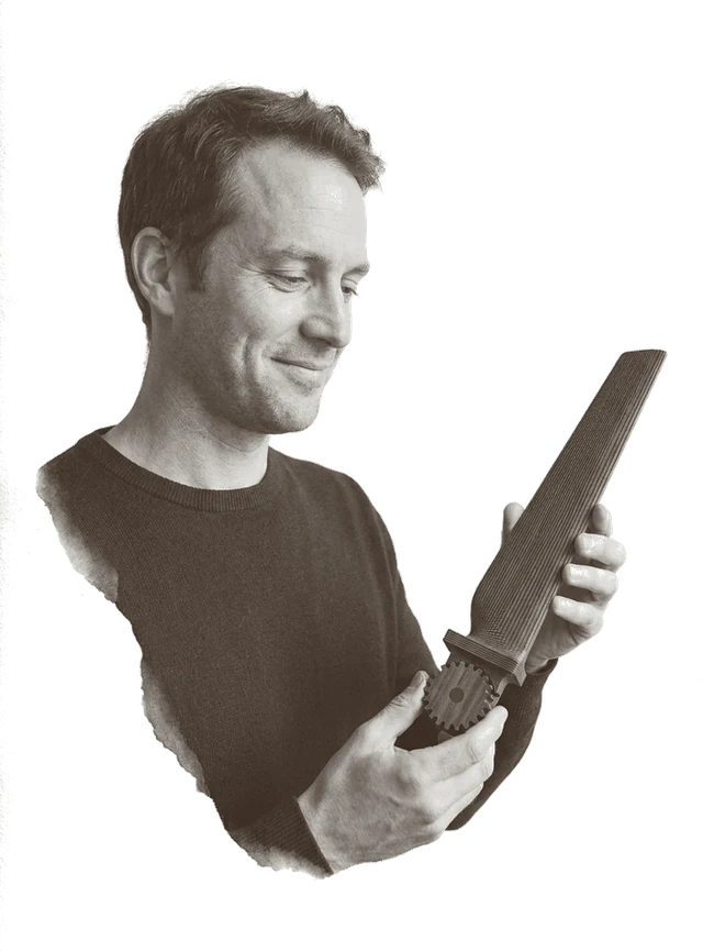 Someone reading a government grant award letter